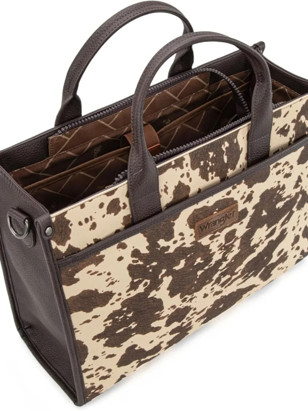 Wrangler Laptop Bag for Women 15.6 Inch Vintage Work Tote Bag for Business Brief - Picture 4 of 6